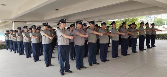 2020润州保安公司校园保安培训圆满成功