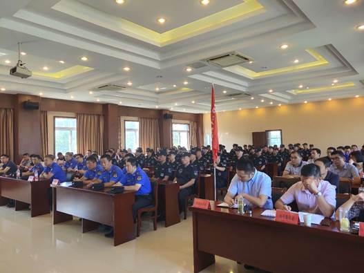 润州保安公司全力协助润州“精美镇江”建设市容秩序管理工作