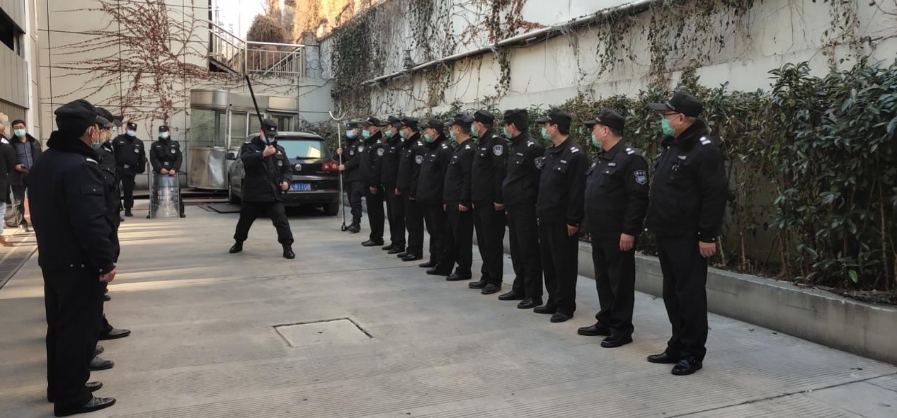 强化保安培训  筑牢安全保障-----润州保安公司组织医院保安开展专项培训