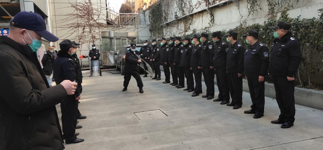 强化保安培训  筑牢安全保障-----润州保安公司组织医院保安开展专项培训