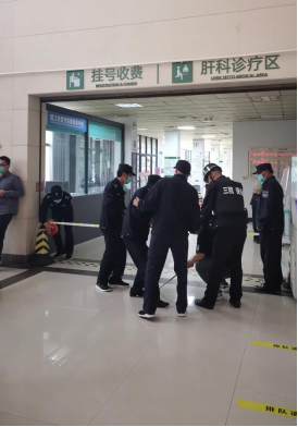 练本领 筑防线—润州保安公司组织镇江市第三人民医院保安队进行反恐防暴技能培训