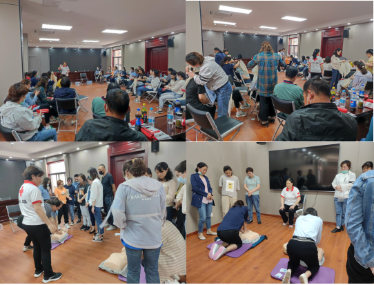 掌握救护技能 提升服务品质 ——润馨物业组织“红十字救护员”培训